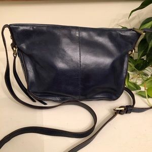 Navy blue HOBO cross body purse